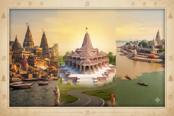The Divine Triangle: Kashi, Ram Janmabhoomi & Sangam Pilgrimage